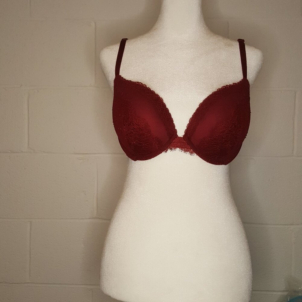 Red Lace Bra